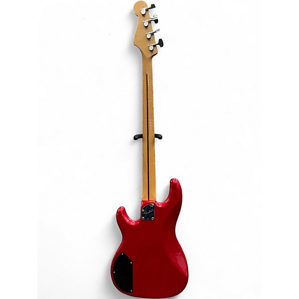 Used Fender PERCISION BASS LYTE Candy Apple Red Metallic Electric Bass Guitar