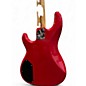 Used Fender PERCISION BASS LYTE Candy Apple Red Metallic Electric Bass Guitar