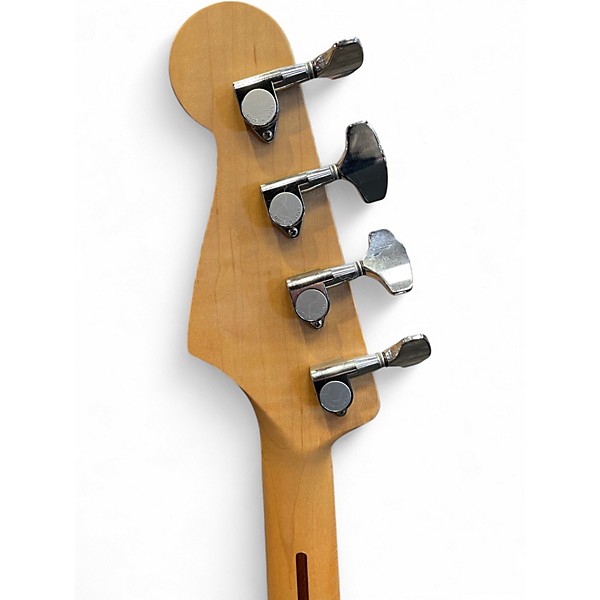 Used Fender PERCISION BASS LYTE Candy Apple Red Metallic Electric Bass Guitar