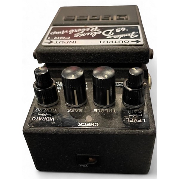 Used BOSS FRV1 Fender 63 Reverb Effect Pedal