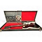 Used Silvertone 1448 w/ 1457 amp case Black Solid Body Electric Guitar