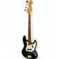 Used Fender 1960S Jazz Bass Black and White Electric Bass Guitar thumbnail