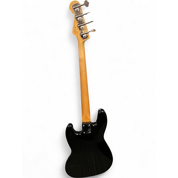 Used Fender 1960S Jazz Bass Black and White Electric Bass Guitar