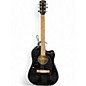 Used Fender CD60SCE Black Acoustic Electric Guitar thumbnail