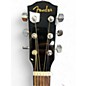 Used Fender CD60SCE Black Acoustic Electric Guitar