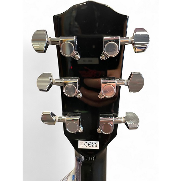Used Fender CD60SCE Black Acoustic Electric Guitar