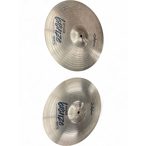 Used Zildjian 14in Scimitar Hi Hat Pair Cymbal