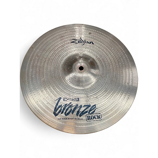Used Zildjian 14in Scimitar Hi Hat Pair Cymbal