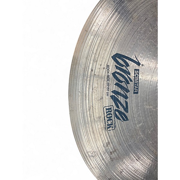Used Zildjian 20in Scimitar Rock Ride Cymbal
