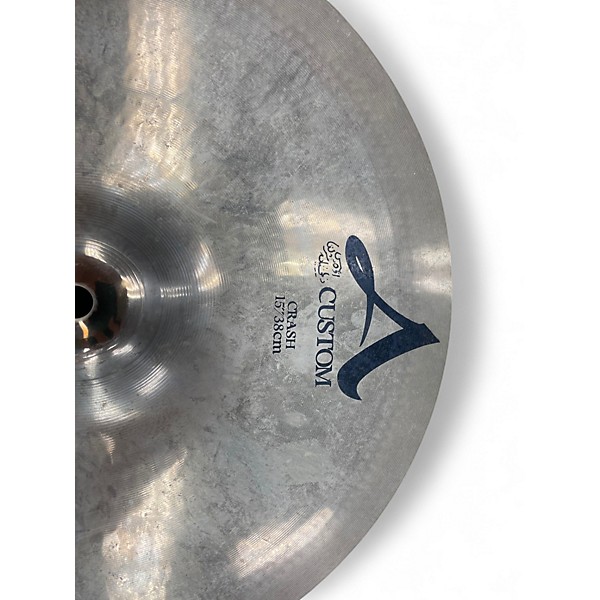 Used Zildjian 15in Avedis A Crash Cymbal