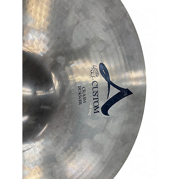 Used Zildjian 18in Avedis A Custom Cymbal