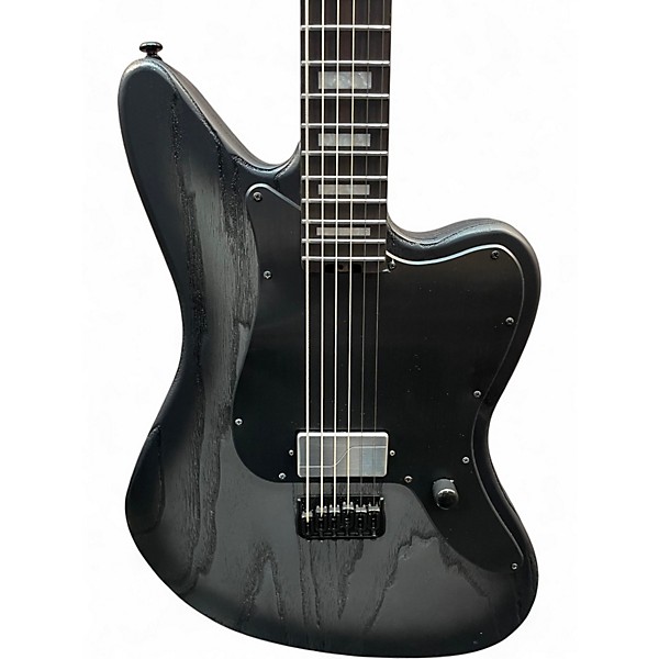 Used ESP LTD XJ-1 BARITONE Black Solid Body Electric Guitar
