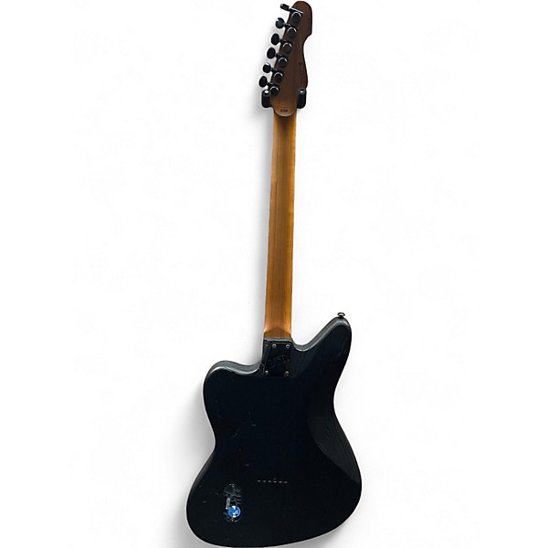Used ESP LTD XJ-1 BARITONE Black Solid Body Electric Guitar