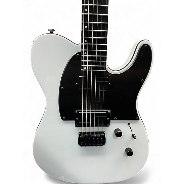 Used ESP LTD TE1000 White Solid Body Electric Guitar
