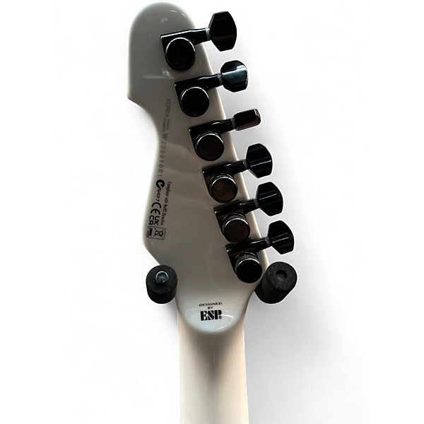 Used ESP LTD TE1000 White Solid Body Electric Guitar
