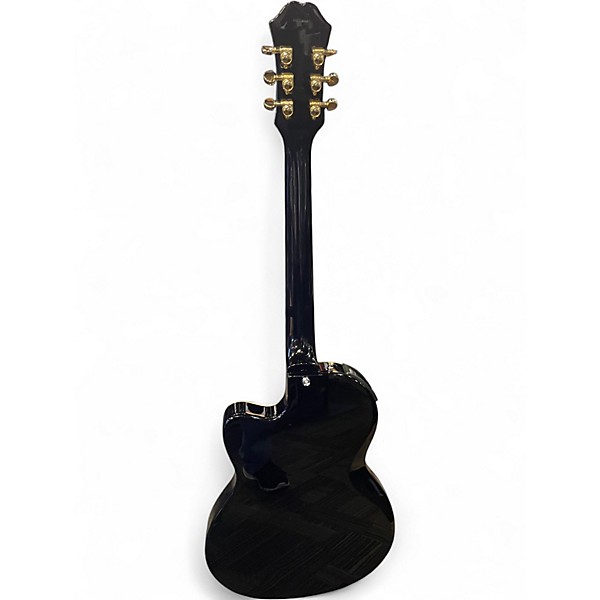 Used Epiphone SST Studio GLOSS BLACK Acoustic Electric Guitar