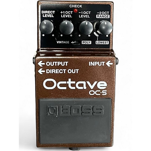 Used BOSS OC5 Octave Effect Pedal