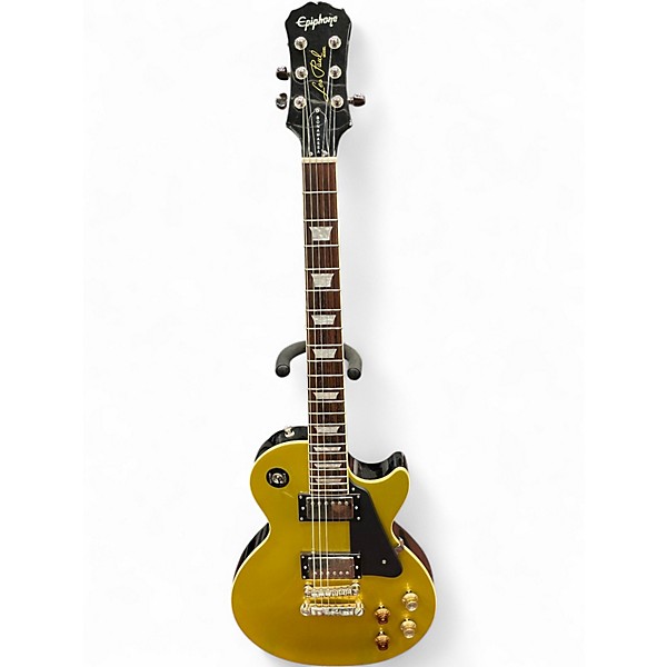 Used 2010 Epiphone Les Paul Joe Bonamassa Signature Goldtop Gold Top Solid Body Electric Guitar