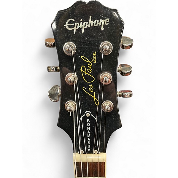 Used 2010 Epiphone Les Paul Joe Bonamassa Signature Goldtop Gold Top Solid Body Electric Guitar