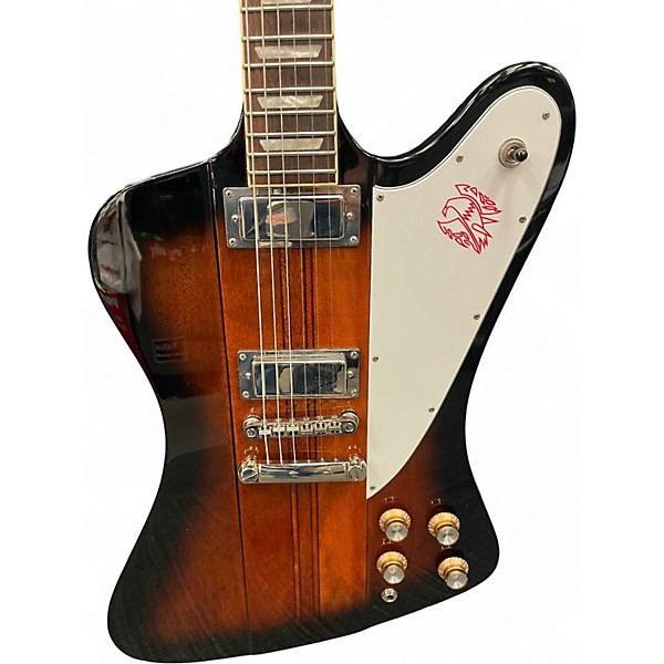 Used Epiphone Firebird Vintage Sunburst Solid Body Electric Guitar