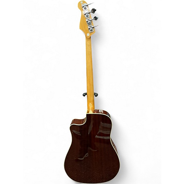 Used Fender Kingman Acoustic Electric Bass Natural Acoustic Bass Guitar