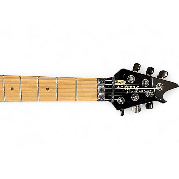 Used EVH Wolfgang Standard Trans Black Solid Body Electric Guitar