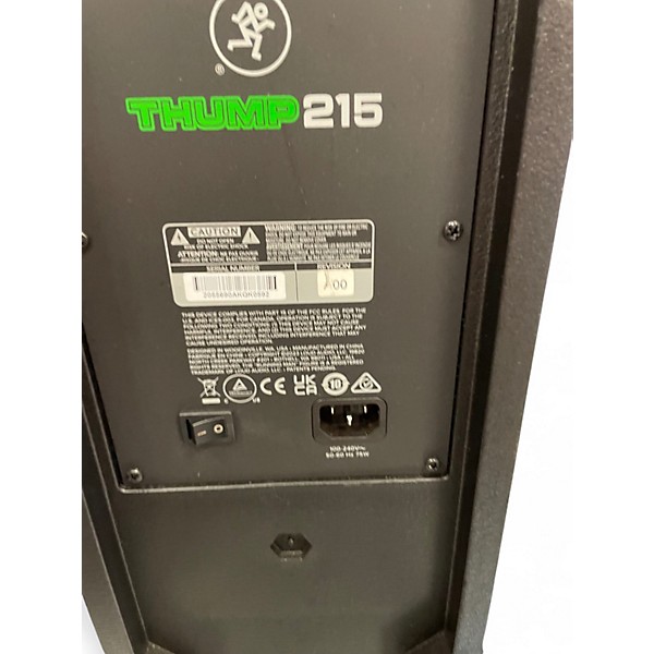 Used Mackie Thump 215 Powered Speaker