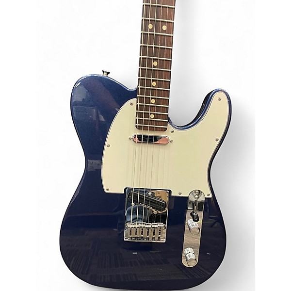 Used Fender Saturday Night Special Telecaster Blue Solid Body Electric Guitar