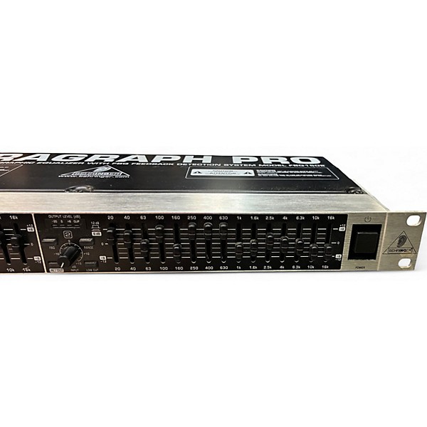 Used Behringer FBQ1502 with Feedback Detection Equalizer