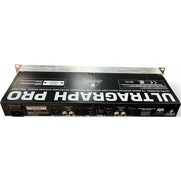Used Behringer FBQ1502 with Feedback Detection Equalizer