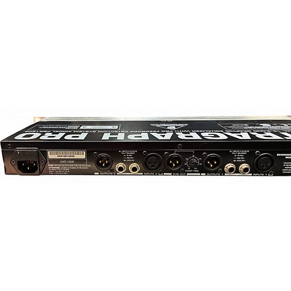 Used Behringer FBQ1502 with Feedback Detection Equalizer