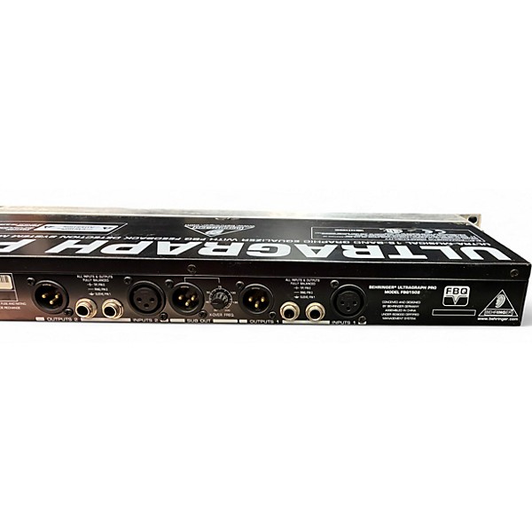 Used Behringer FBQ1502 with Feedback Detection Equalizer