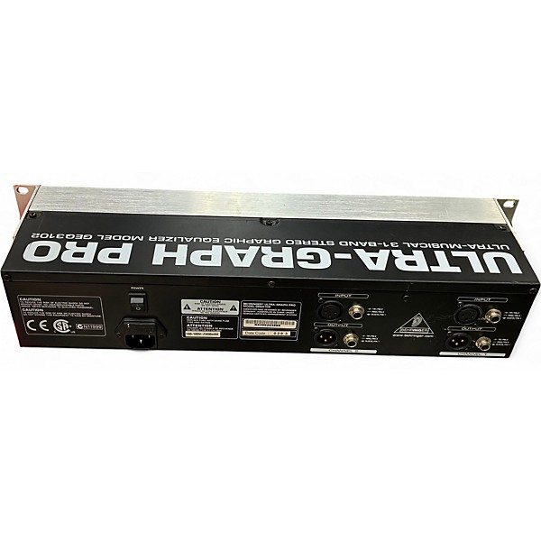 Used Behringer GEQ3102 Equalizer