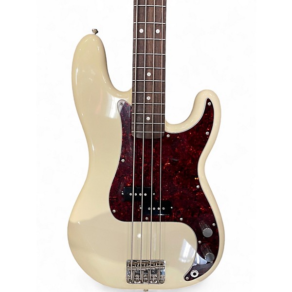 Used Squier Classic Vibe 1960S Precision Bass Olympic White Electric Bass Guitar