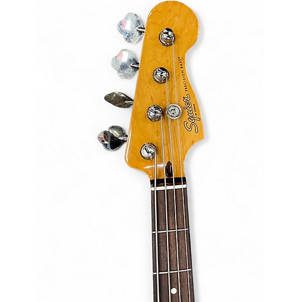 Used Squier Classic Vibe 1960S Precision Bass Olympic White Electric Bass Guitar