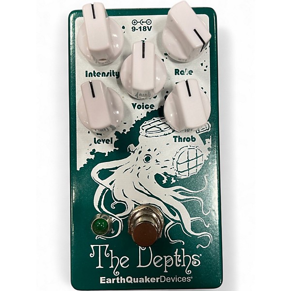 Used EarthQuaker Devices The Depths Optical Vibe Machine Effect Pedal