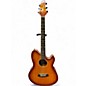Used Ibanez TCY10E Talman 2 Tone Sunburst Acoustic Electric Guitar thumbnail