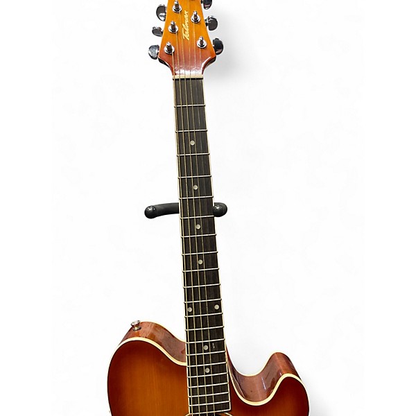 Used Ibanez TCY10E Talman 2 Tone Sunburst Acoustic Electric Guitar
