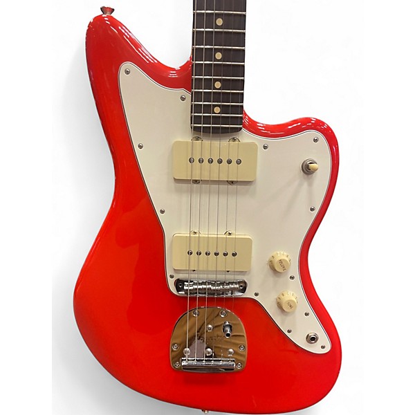 Used Fender PLAYER II JAZZ MASTER Fiesta Red Solid Body Electric Guitar