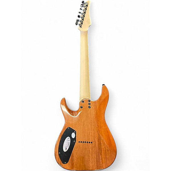 Used Schecter Guitar Research Diamond Series C-7 PRO Aurora Burst Solid Body Electric Guitar