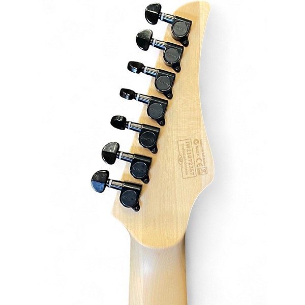 Used Schecter Guitar Research Diamond Series C-7 PRO Aurora Burst Solid Body Electric Guitar