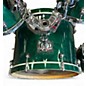 Used Premier 5 Piece Artist Birch Emerald Green Drum Kit