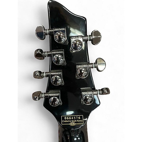 Used Schecter Guitar Research C7 Blackjack BLACK Solid Body Electric Guitar