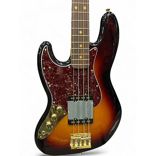 Used Fender Player Jazz Bass Sunburst Electric Bass Guitar