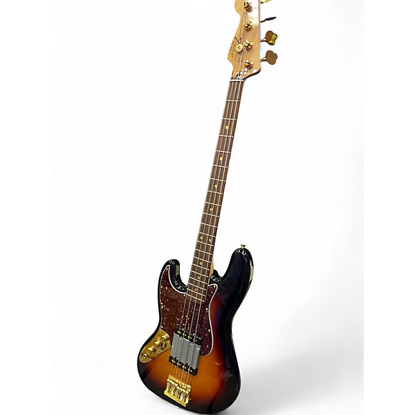 Used Fender Player Jazz Bass Sunburst Electric Bass Guitar