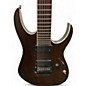 Used Ibanez RGIR27BE Black and White Solid Body Electric Guitar
