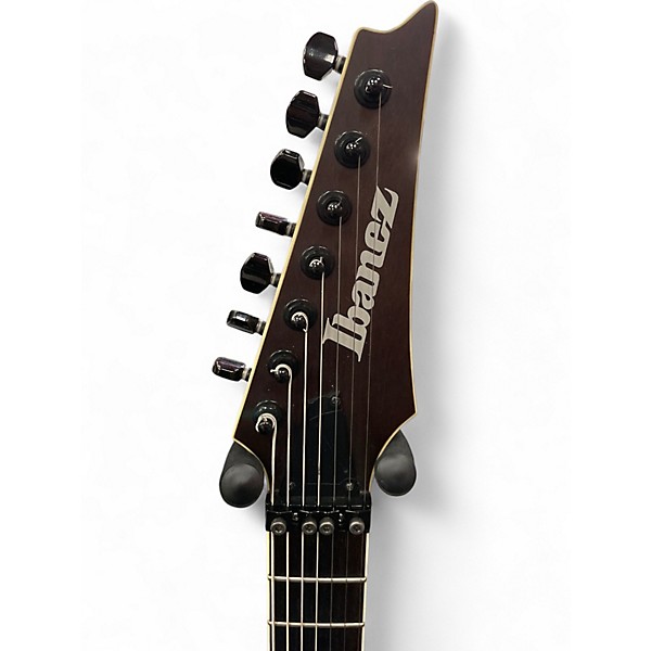 Used Ibanez RGIR27BE Black and White Solid Body Electric Guitar