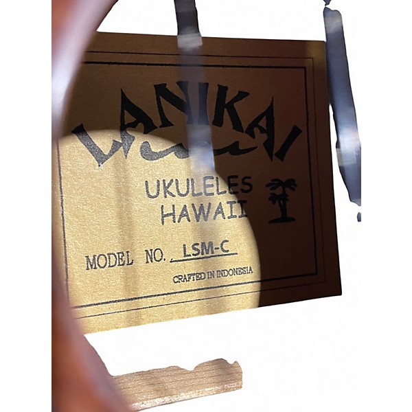 Used Lanikai LSMC Designer Series Concert Natural Ukulele