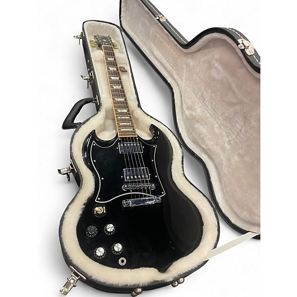 Used Gibson SG Left Handed Black Electric Guitar