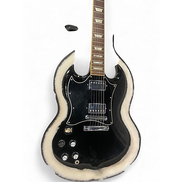 Used Gibson SG Left Handed Black Electric Guitar